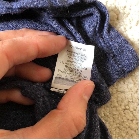 3 for $30: Madewell Flowy Blue Tank! - Picture 4 of 6